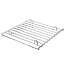 Cal-Mil 3814-87 Rectangular Chafer Alternative - 10 1/4" x 10" x 5 1/2" - Oak/Metal, Dark Gray thumbnail 6