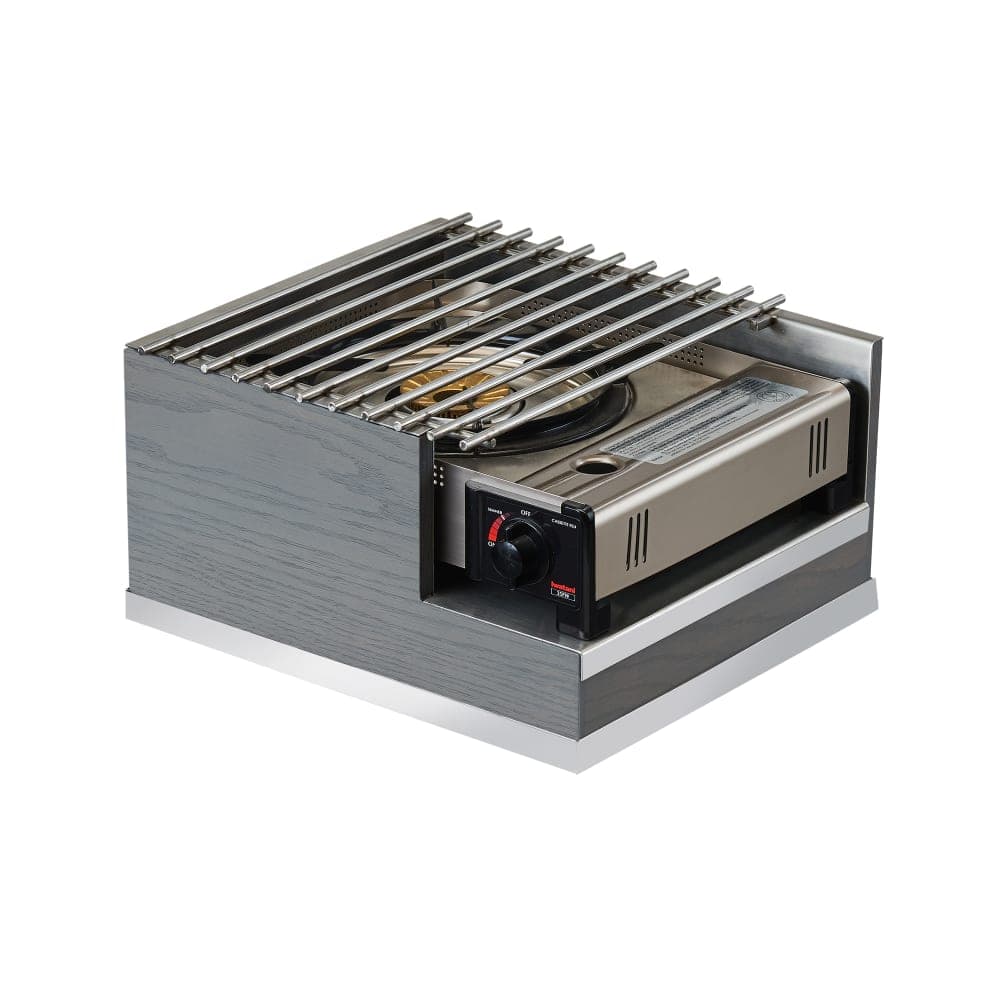 Cal-Mil 3816-83 Stove Frame, 12" x 14" x 7 1/2", Gray Wash