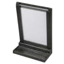 Cal-Mil 3825-46-87 Tabletop Menu Card Holder - 4" x 6", Oak, Dark Gray thumbnail 4