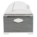 Cal-Mil 3828-83 Rectangular Chafer w/ Cover, 22" x 14" x 13 1/2", Gray thumbnail 6