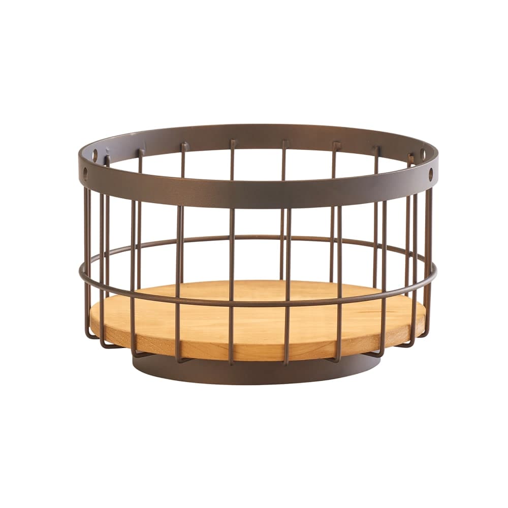 Cal-Mil 3911-10-84 10" Round Accent Bowl, 6"H, Bronze