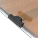 Cal-Mil 3931-S-84 2 Tier Pastry Display Case w/ Wood Trays - Plastic Case, Bronze Frame thumbnail 11