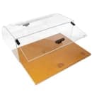 Cal-Mil 3931-S-84 2 Tier Pastry Display Case w/ Wood Trays - Plastic Case, Bronze Frame thumbnail 6