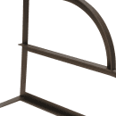 Cal-Mil 3931-S-84 2 Tier Pastry Display Case w/ Wood Trays - Plastic Case, Bronze Frame thumbnail 9