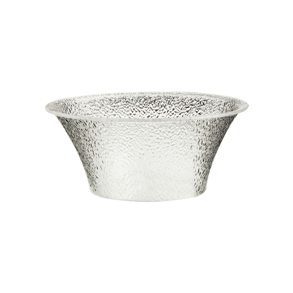 Cal-Mil 403-10-34 10 1/4" Round Pebbled Serving Bowl - Acrylic, Clear