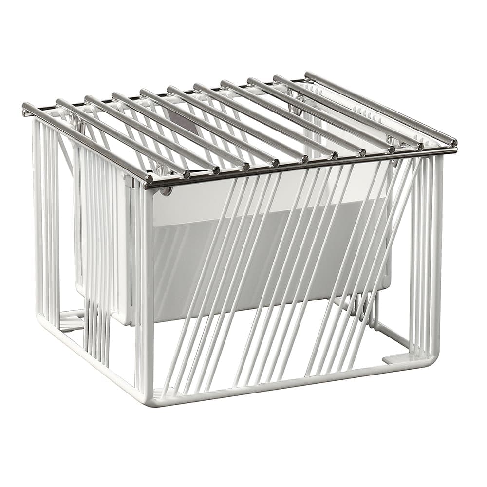 Cal-Mil 4106-15 Chafer Alternative w/ Grill Top - 10 1/4"W x 10"D x 7 1/2"H, Wire, White
