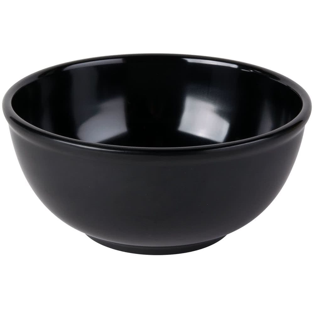 Cal-Mil 418-10-13 10" Round Melamine Bowl, Black