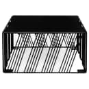Cal-Mil 432-6-13 12" Square Display Riser - 6"H, Wire, Black thumbnail 4