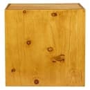 Cal-Mil 432-6-99 12" Square Display Riser Crate - 6"H, Reclaimed Wood thumbnail 2