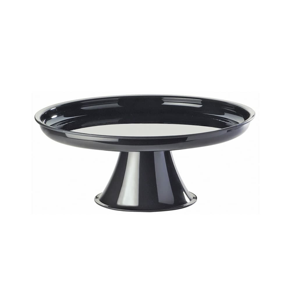 Cal-Mil 482-15-13 15" Round Pedestal Cake Stand - 5"H, Plastic, Black