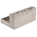 Cal-Mil 796-110 Condiment Organizer w/ (6) Bins - Gray Wash thumbnail 3
