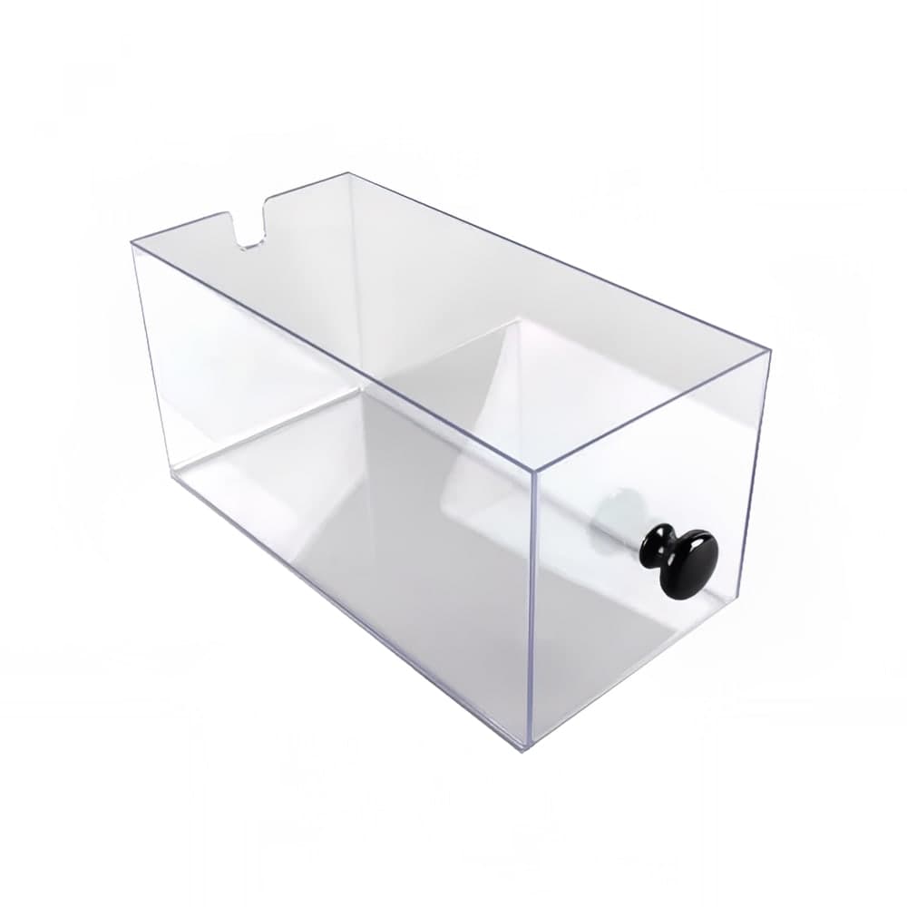 Cal-Mil 813-96DRAWER Drawer w/ Black Knob for 813 96 Bread Display Case - Acrylic, Clear