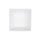 Cal-Mil SR260 24 oz Square Melamine Bowl - White thumbnail 2