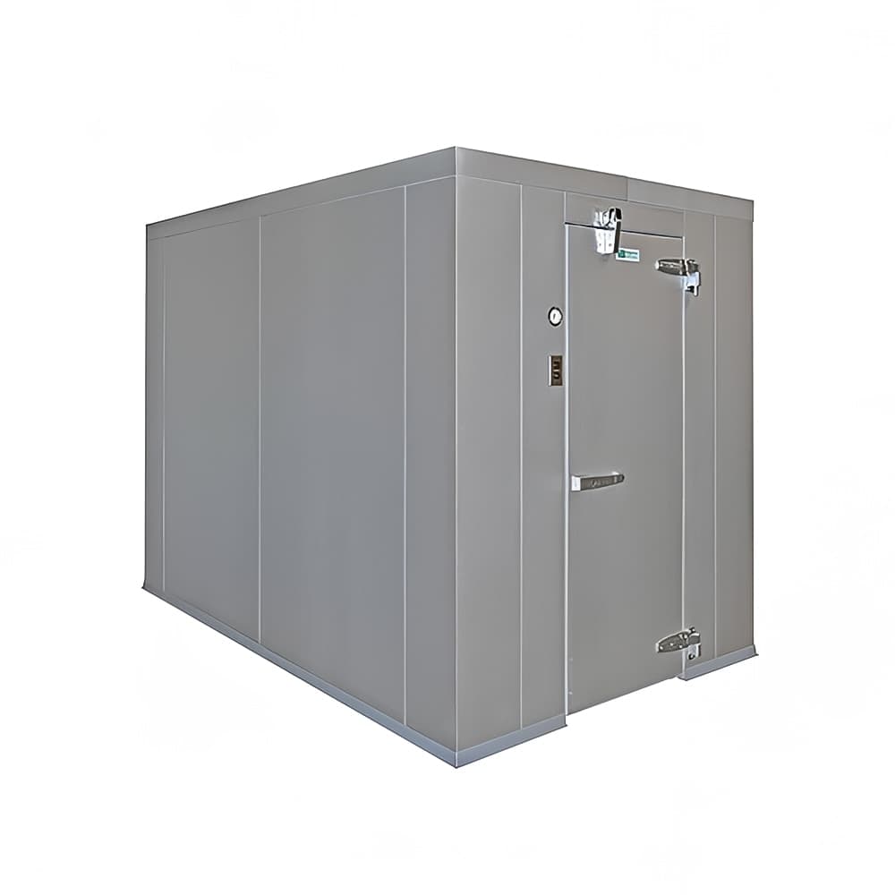 Imperial Brown 6' x 8' Indoor Walk-In Freezer w/ Top-Mounted Compressor - Floor (IB68F)