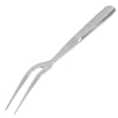 Browne Elite 11" 2-tine Meat Fork, Stainless Steel, Mirror Finish (573150) thumbnail 5