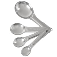 Browne 4 Piece Measuring Spoon Set, Stainless (746108) thumbnail 2