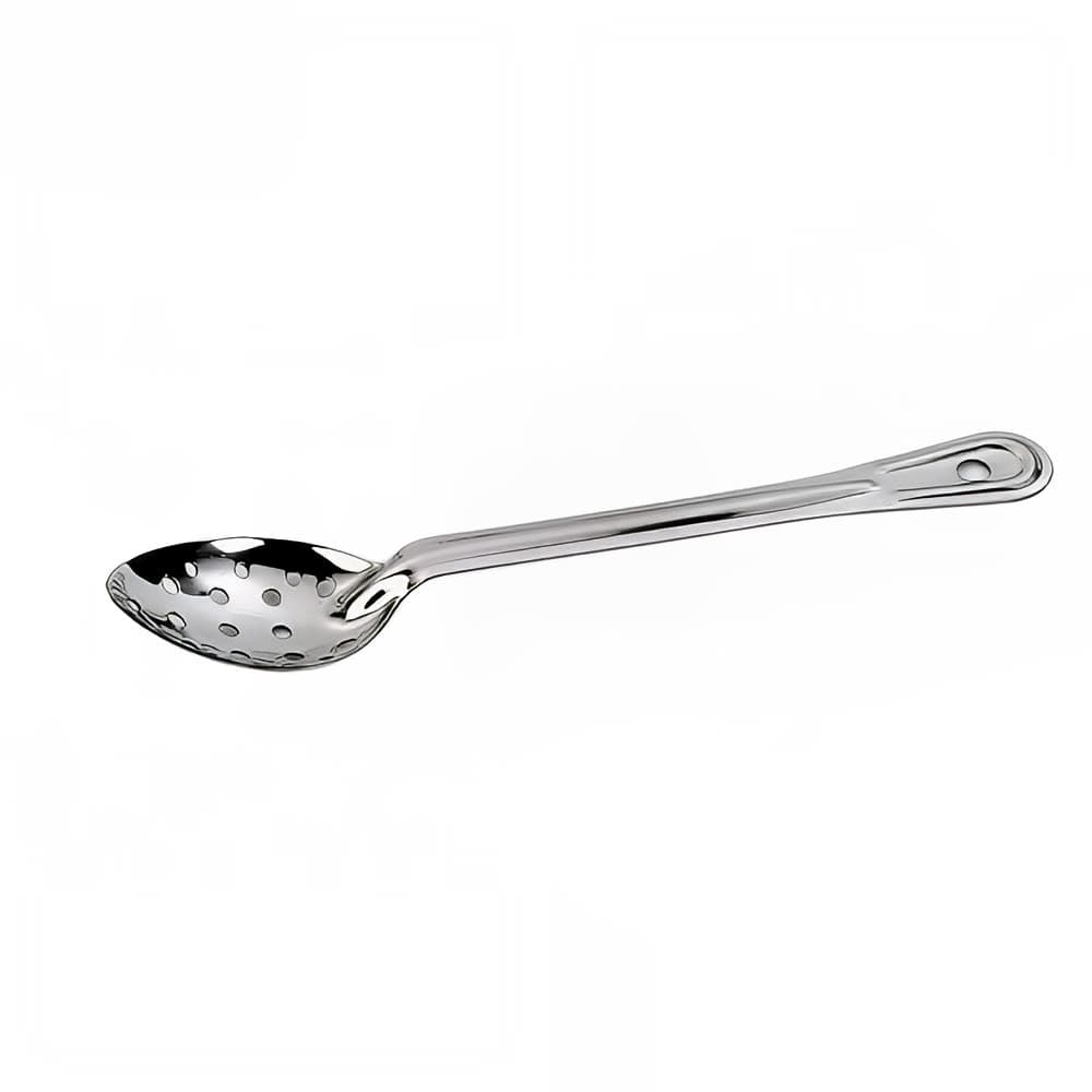 Browne 15" Perforated Heavy Stainless Serving Spoon w/ Mirror Finish (2772)