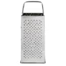 Browne Square Cheese Grater, 2 Grating & 2 Slicing Surfaces, Stainless (3199) thumbnail 4