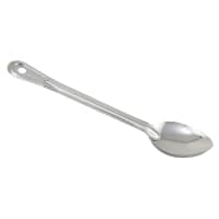 Browne 15" Solid Serving Spoon w/ Grooved Handle, Stainless (572151) thumbnail 2