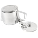 Browne Economy Teapot,  12 oz, Stainless Steel (515000) thumbnail 7