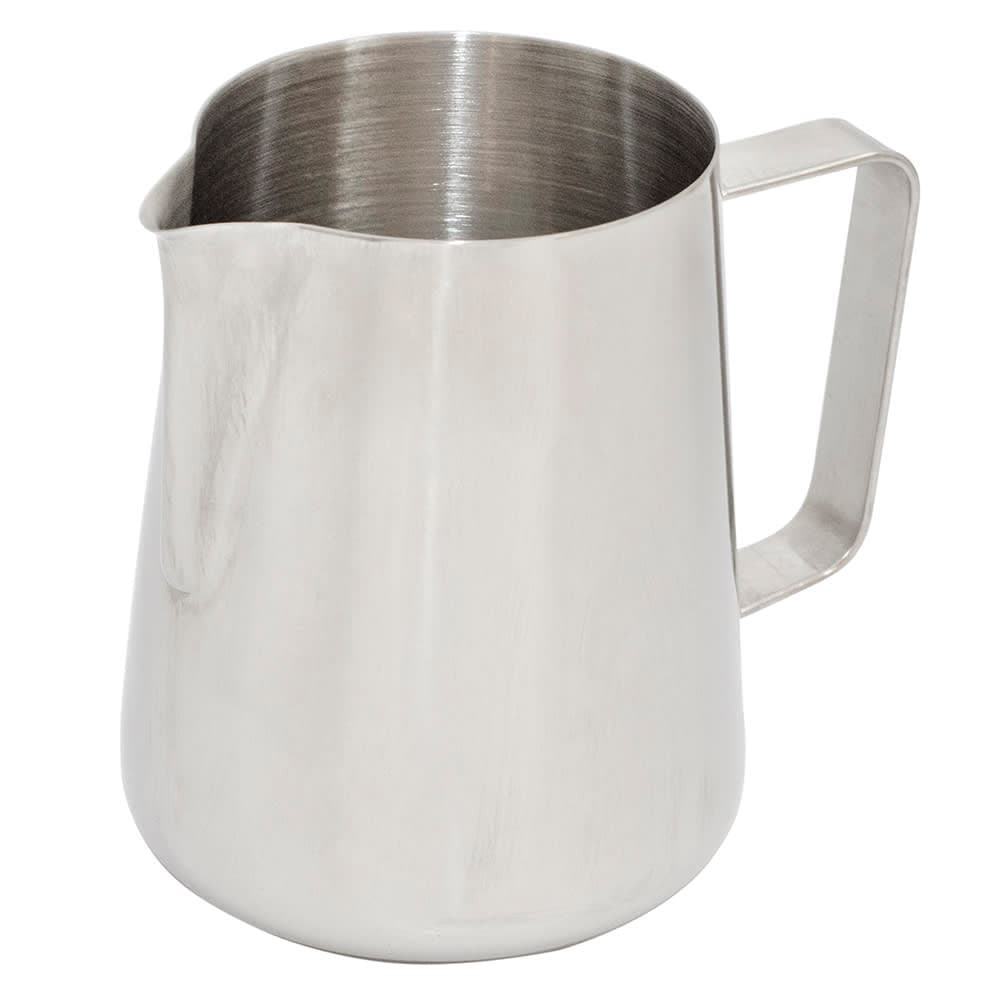 Browne 20 oz Contemporary Creamer - Mirrored Stainless Steel, Silver (515009)