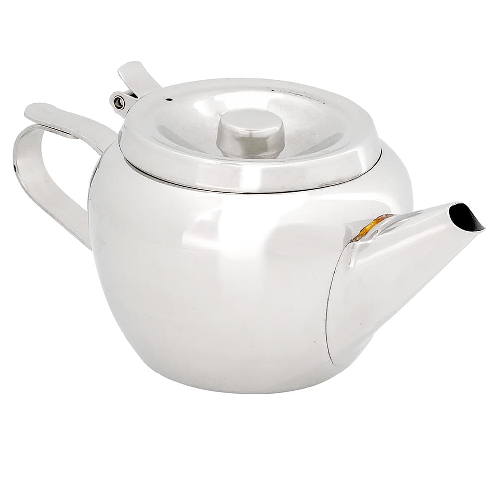 Browne Stackable Teapot , 12 oz, 18/8 Stainless Steel, Stackable (515152)