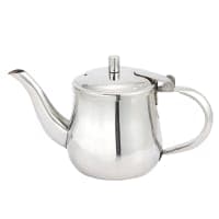 Browne Stackable Teapot , 12 oz, 18/8 Stainless Steel, Stackable (515152) thumbnail 7