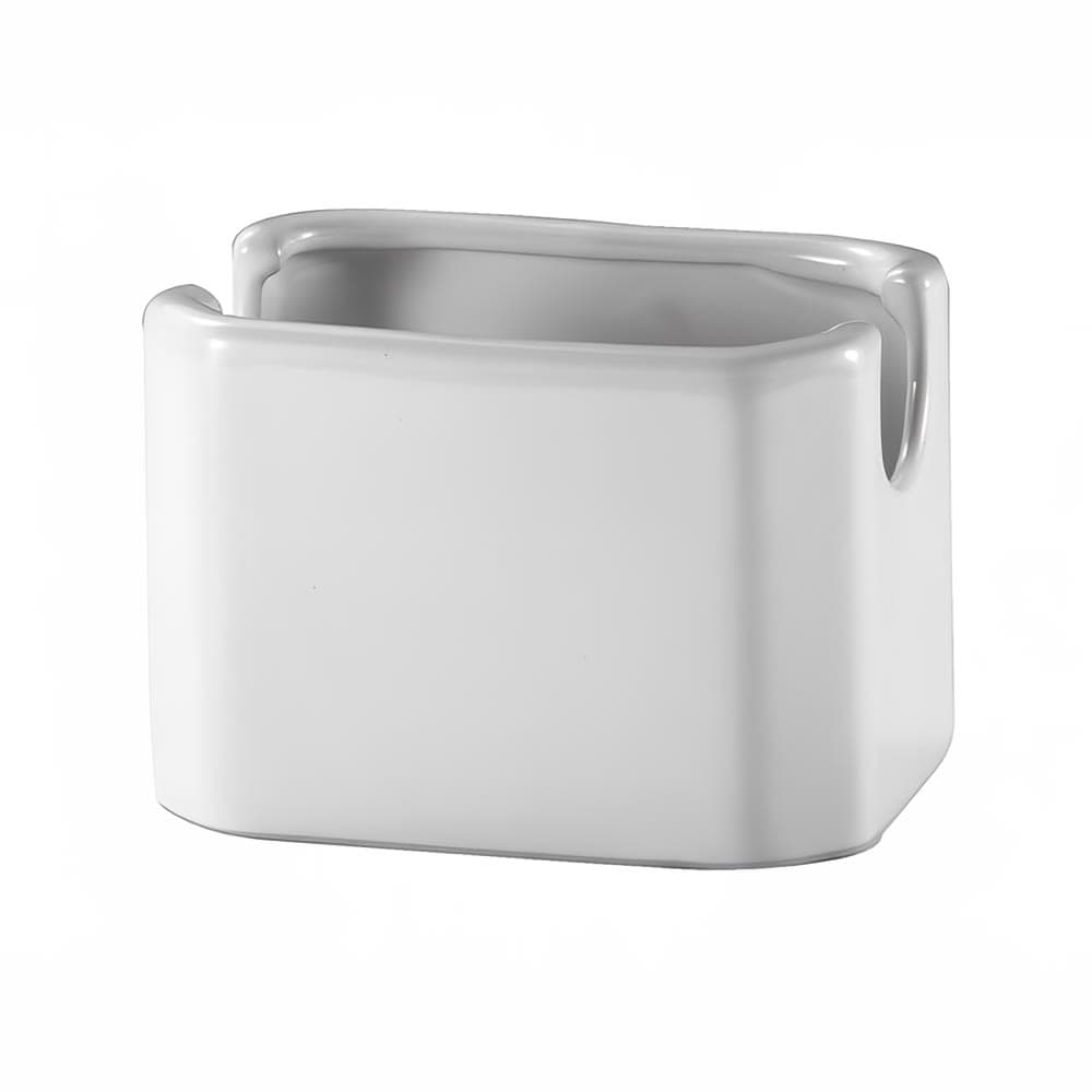 Browne Rectangular Sugar Caddy - Porcelain, White (564001)