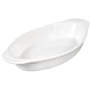 Browne 16 oz. Porcelain, Oval, Lasagna Baking Dish, White (564015W) thumbnail 5