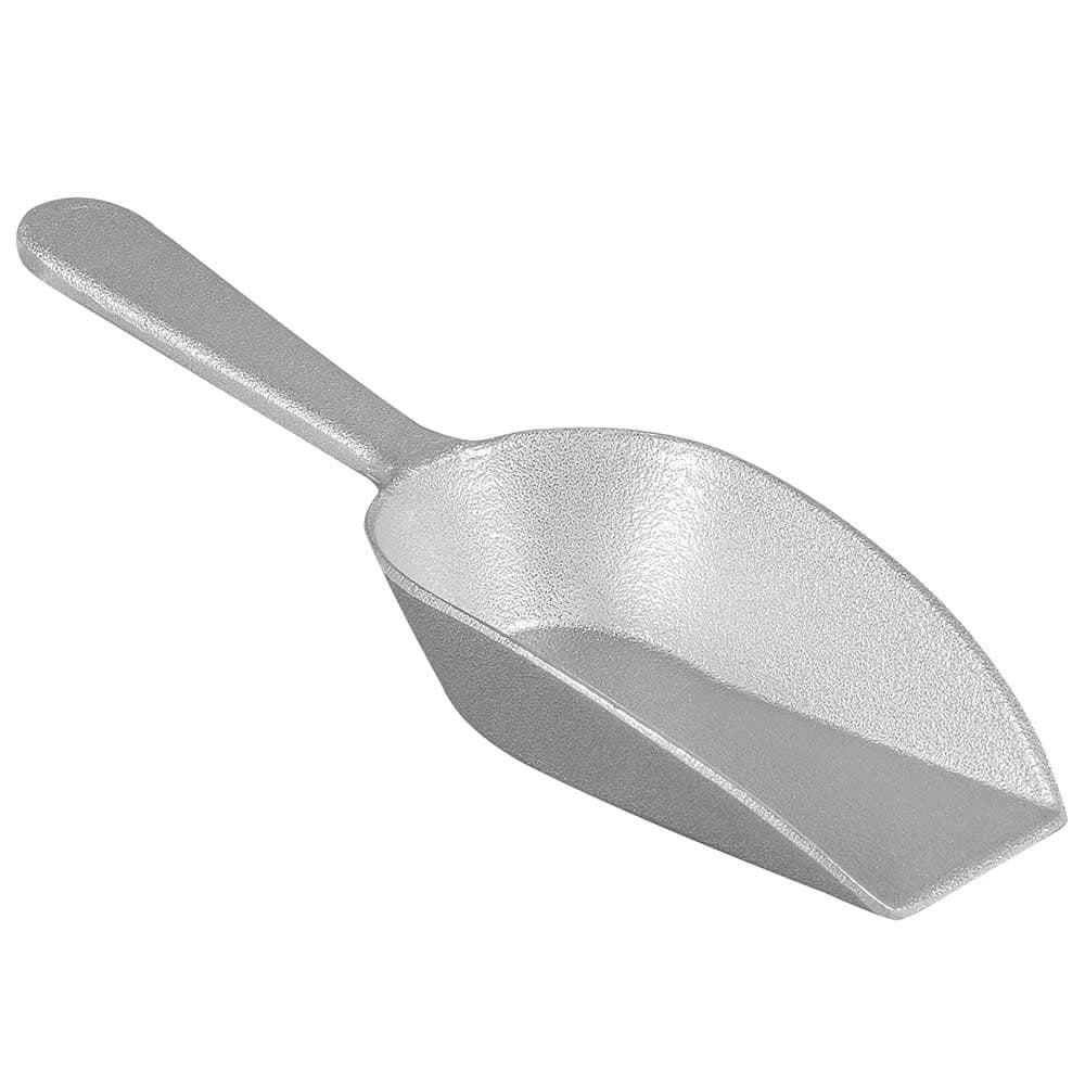 Browne 4 oz Kitchen Scoop, Flat Bottom, Aluminum (574252)
