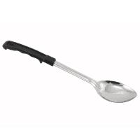 Browne Stainless Steel Serving Spoon, Plastic Handle 11" Solid (572311) thumbnail 2