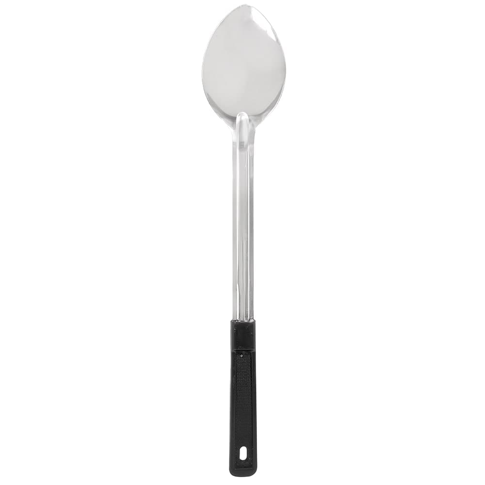 Browne Stainless Steel Serving Spoon, Plastic Handle 15" Solid (572351)