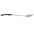 Browne Stainless Steel Serving Spoon, Plastic Handle 15" Perforated (572352) thumbnail 3