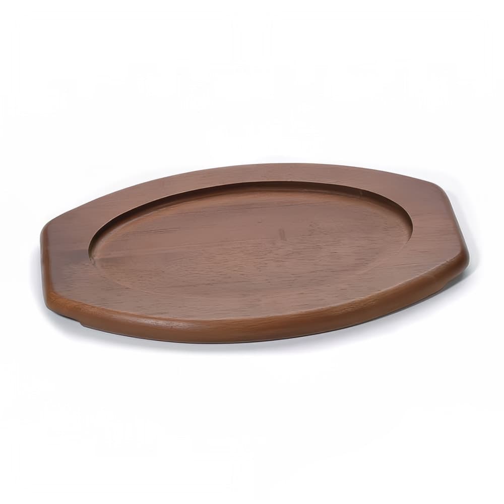 Browne Wood Underliner, 8 3/10 x 12 in, Oval, Kiln-Dried Hardwood (5811061)
