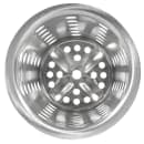 Browne 3 3/4" Round Flatware Cylinder, Perforated, Stainless Steel (80110) thumbnail 2