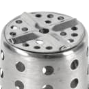 Browne 3 3/4" Round Flatware Cylinder, Perforated, Stainless Steel (80110) thumbnail 6