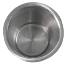 Browne 3 3/4" Round Flatware Cylinder - 5 1/2"H, Solid, Stainless Steel (80113S) thumbnail 2