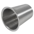 Browne 3 3/4" Round Flatware Cylinder - 5 1/2"H, Solid, Stainless Steel (80113S) thumbnail 5