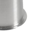 Browne 3 3/4" Round Flatware Cylinder - 5 1/2"H, Solid, Stainless Steel (80113S) thumbnail 7