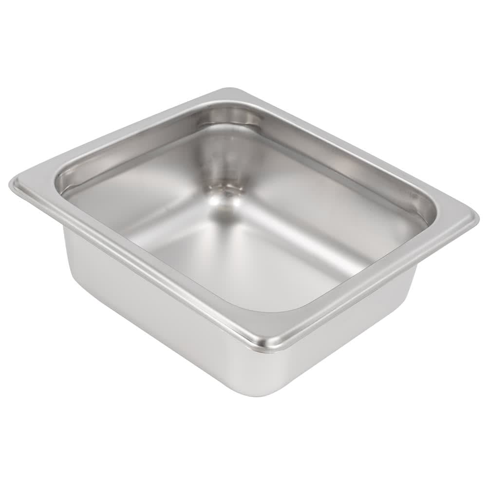 Browne Sixth Size Steam Pan, Stainless (5781602)