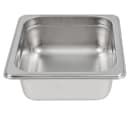 Browne Sixth Size Steam Pan, Stainless (5781602) thumbnail 4