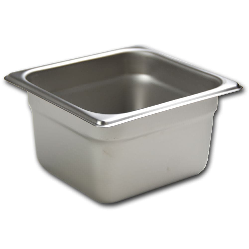 Browne Sixth Size Steam Pan, Stainless (5781604)