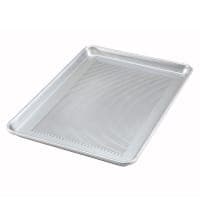 Browne 1/2 Half Size Bun / Sheet Pan - 18" x 13" x 1", 18 gauge Aluminum, Perforated (58132641) thumbnail 2
