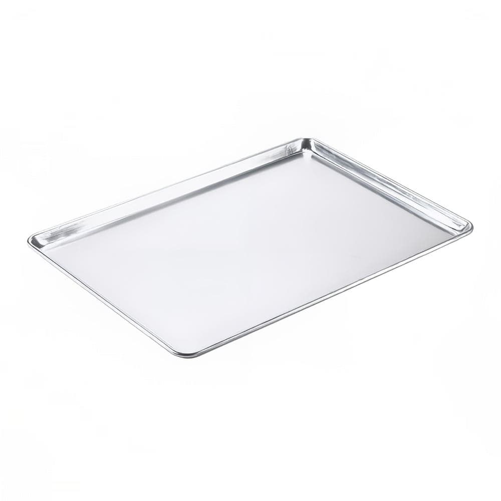 Browne 1/1 Full Size Bun / Sheet Pan - 26" x 18" x 1", 18 gauge Aluminum, Natural Finish (58182640)