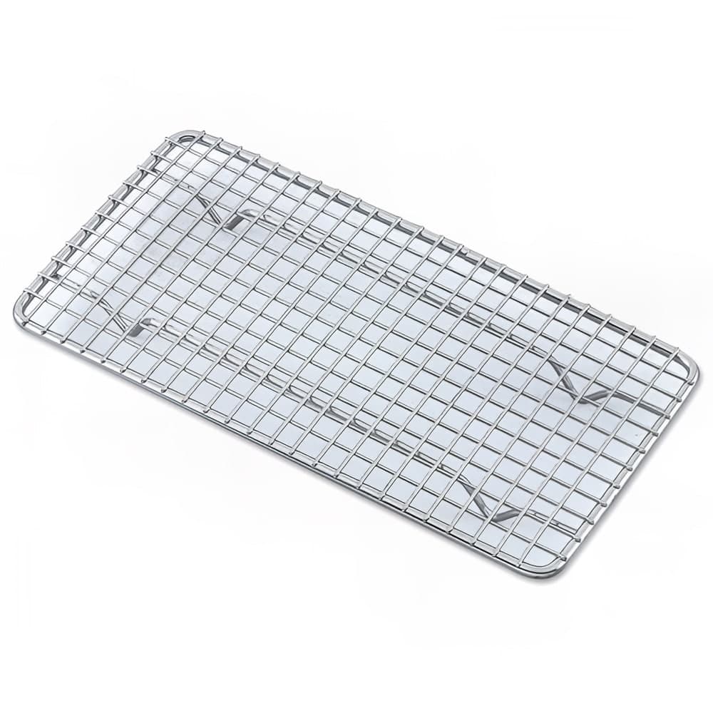 Browne Pan Grate, 10 x 5 in, Footed, Nickel Plated (PG510)