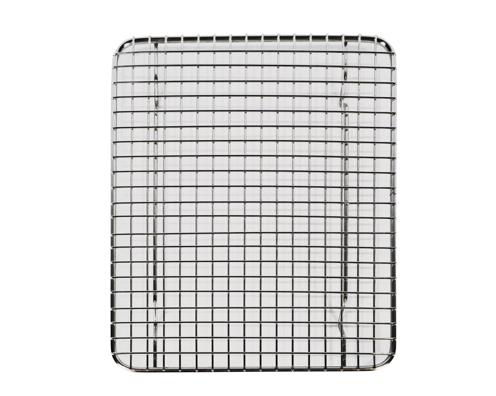 Browne Pan Grate, 10 x 8 in, Footed, Nickel Plated (575537)