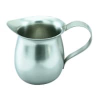 Browne 5 oz Creamer - Mirrored Stainless Steel, Silver (515072) thumbnail 3