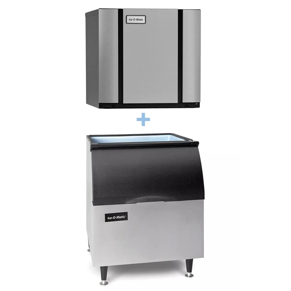 Ice-O-Matic CIM1136FA49/B40PS 932 lb Elevation Series™ Full Cube Ice Machine w/ Bin - 344 lb Storage, Air Cooled, 208-230v
