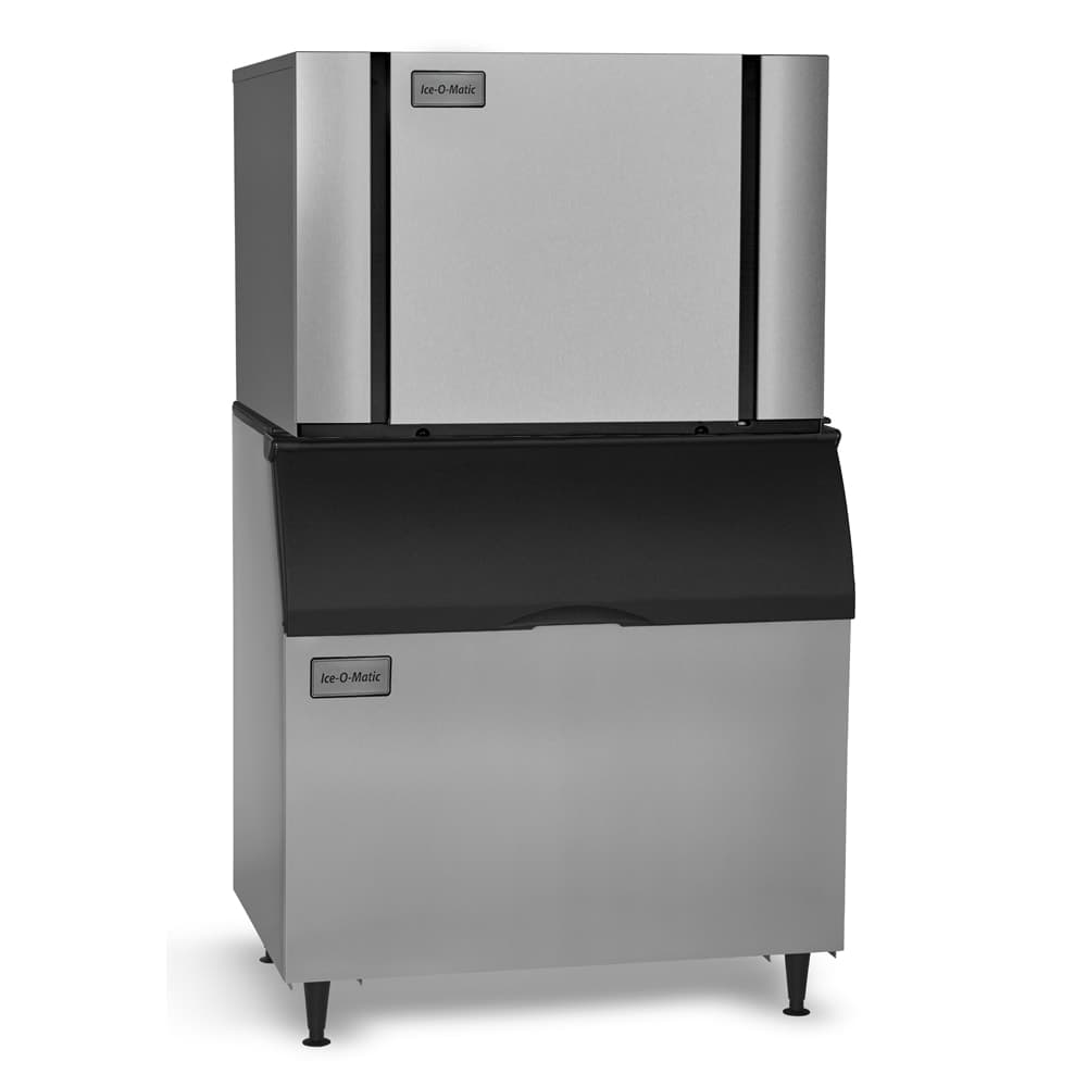 Ice-O-Matic CIM1446HA49/B110PS 1560 lb Elevation Series™ Half Cube Ice Machine w/ Bin - 854 lb Storage, Air Cooled, 208-230v