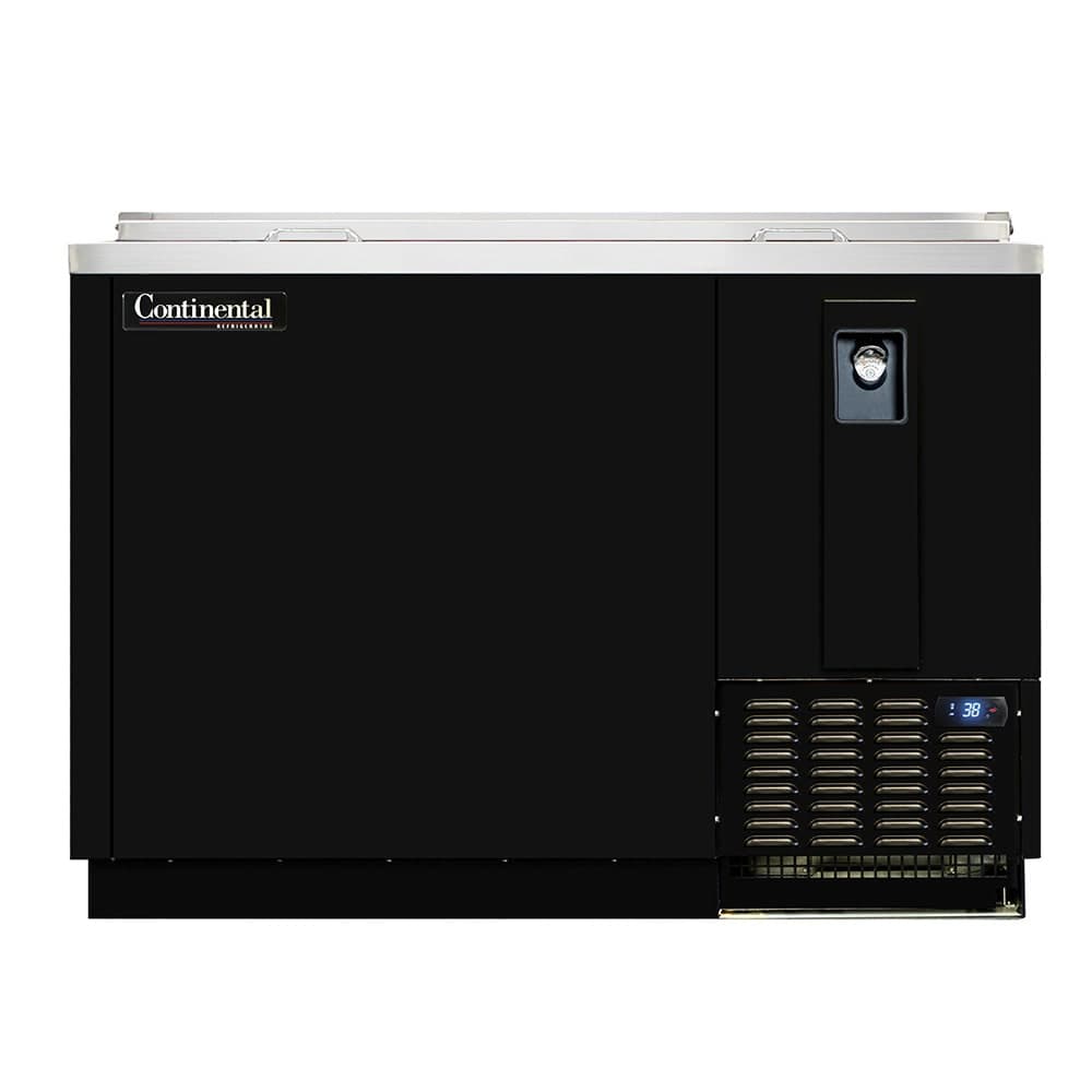 Continental BC50N 50" Forced Air Bottle Cooler - Holds (432) 12 oz Bottles, Opener, 115v